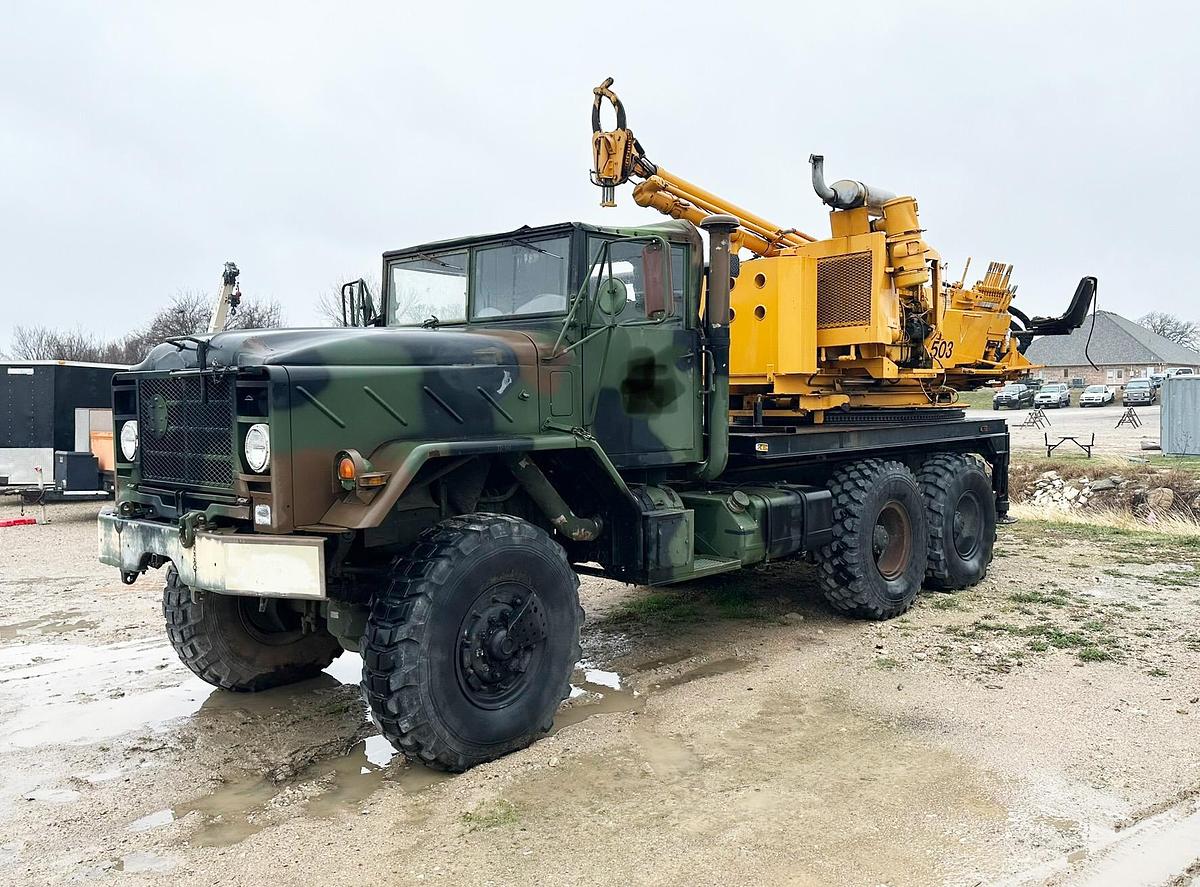 Used Texoma 330 on Military Truck (SOLD)