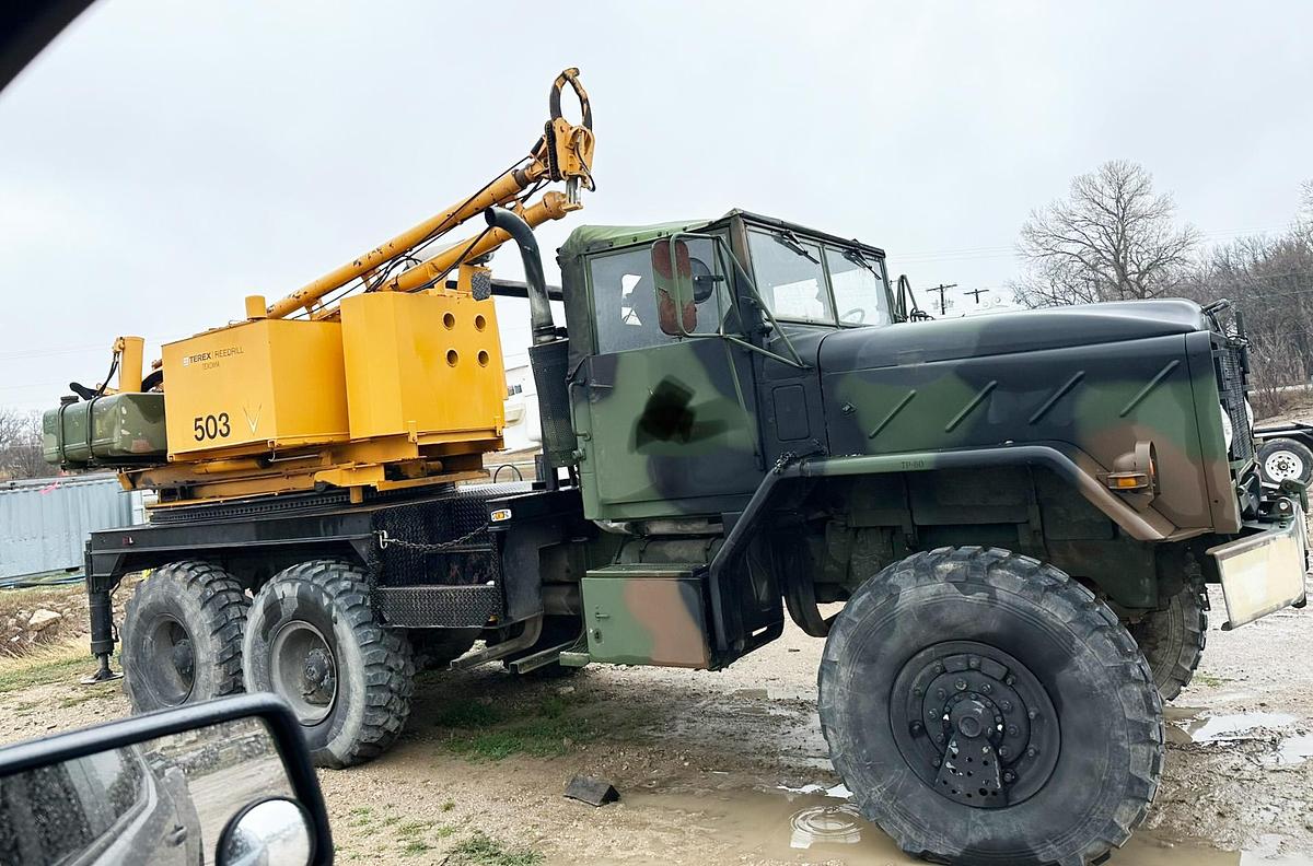 Used Texoma 330 on Military Truck (SOLD)