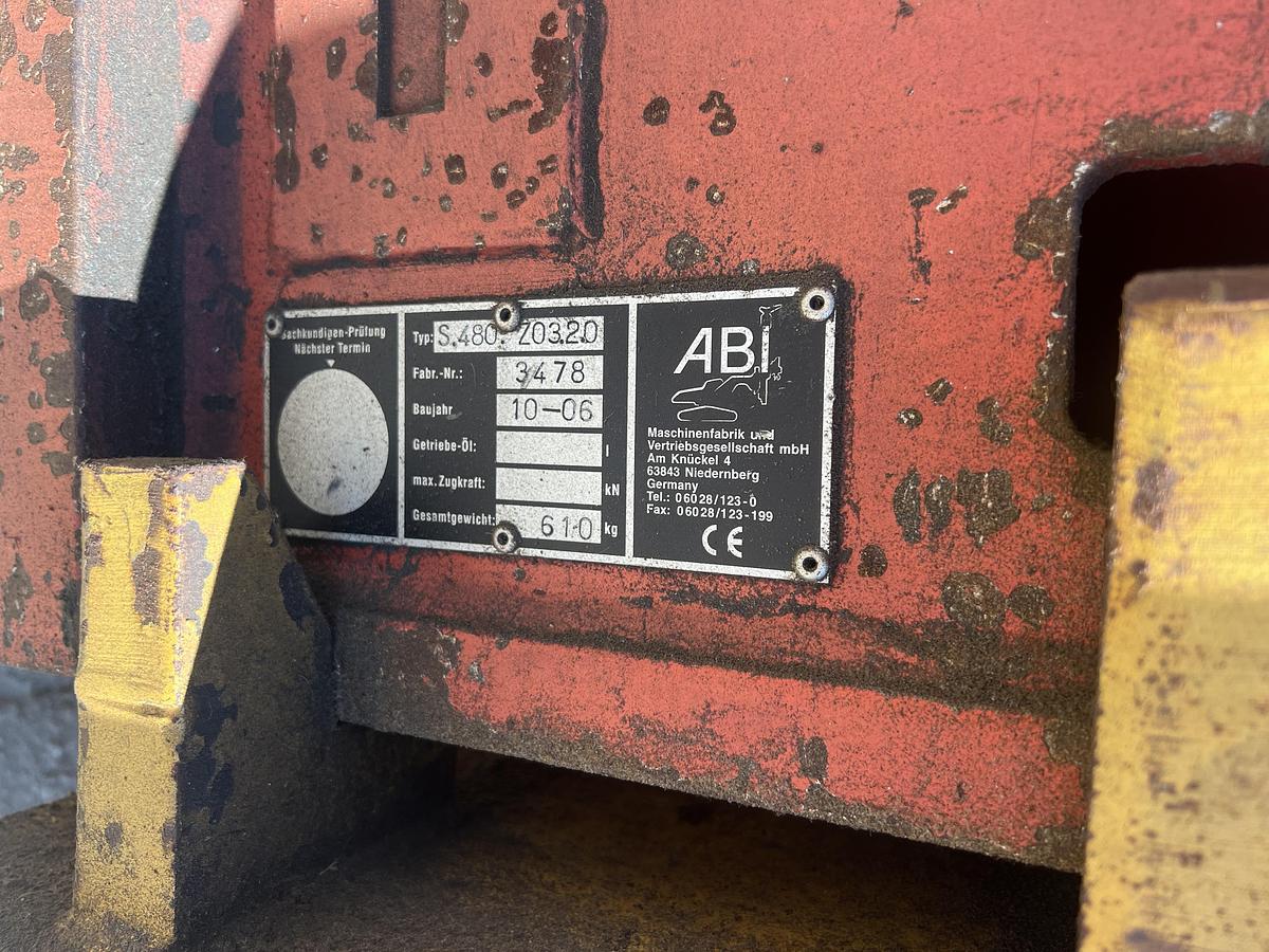 Used 2009 ABI MOBILRAM 13/16 on Sennebogen