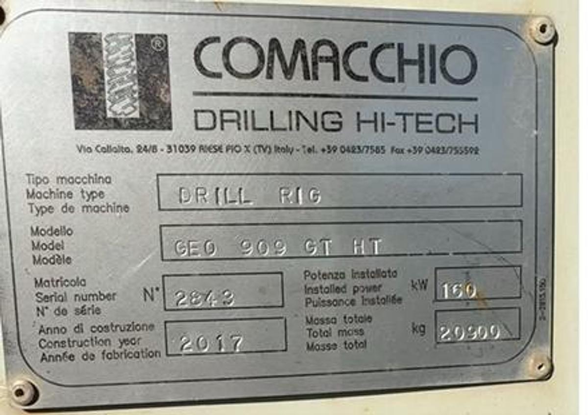 Used 2017 Comacchio GEO 909 GT HT