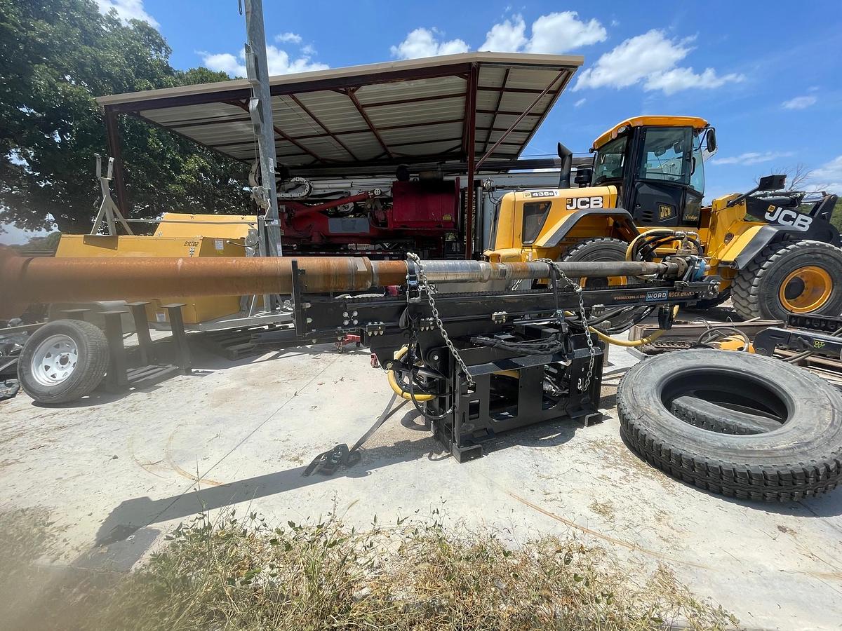 Used 2022 WORD Rock Drill w/ DTH (SOLD)