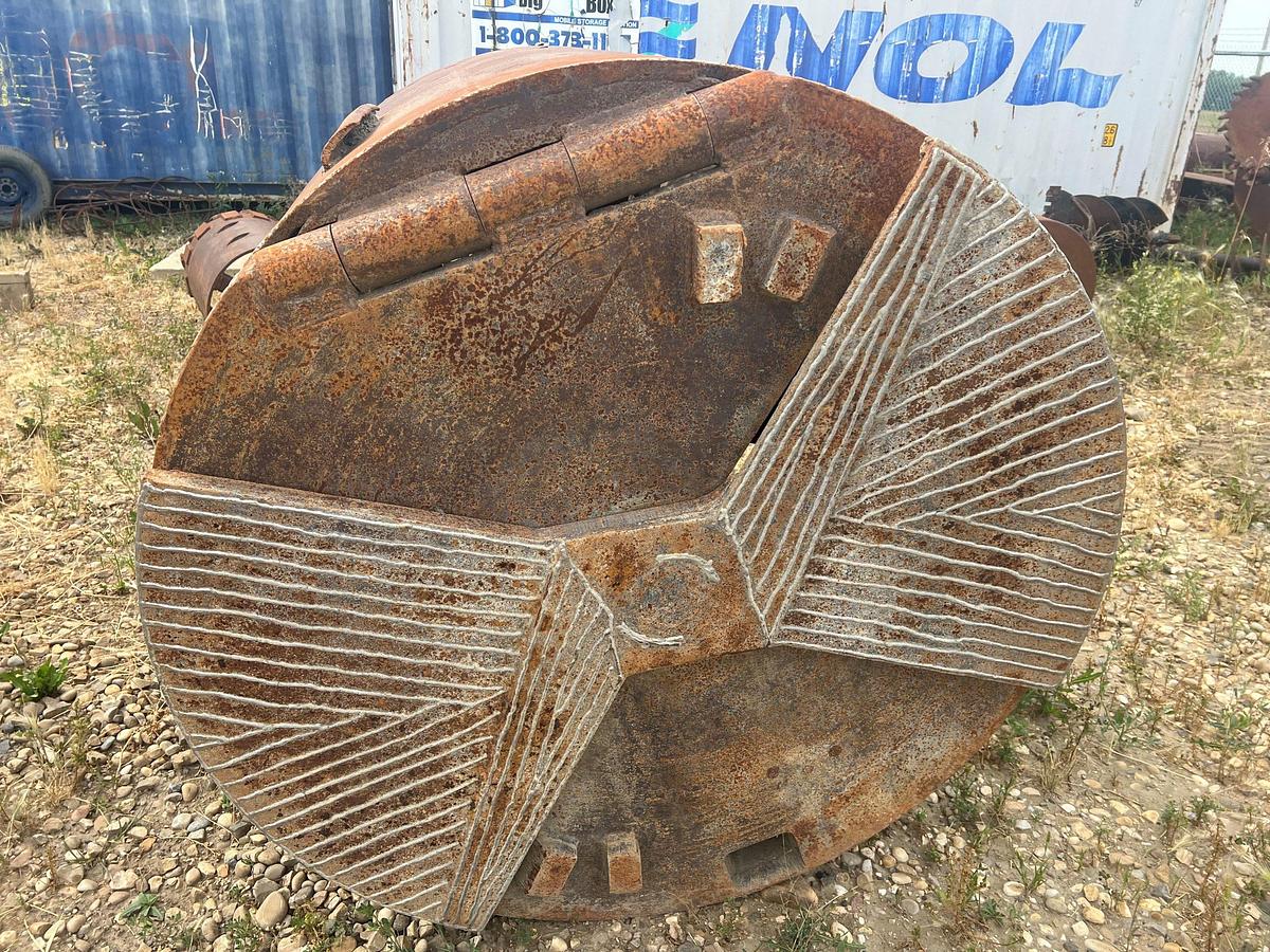 Used 54" Spin Bottom Clean-Out Bucket