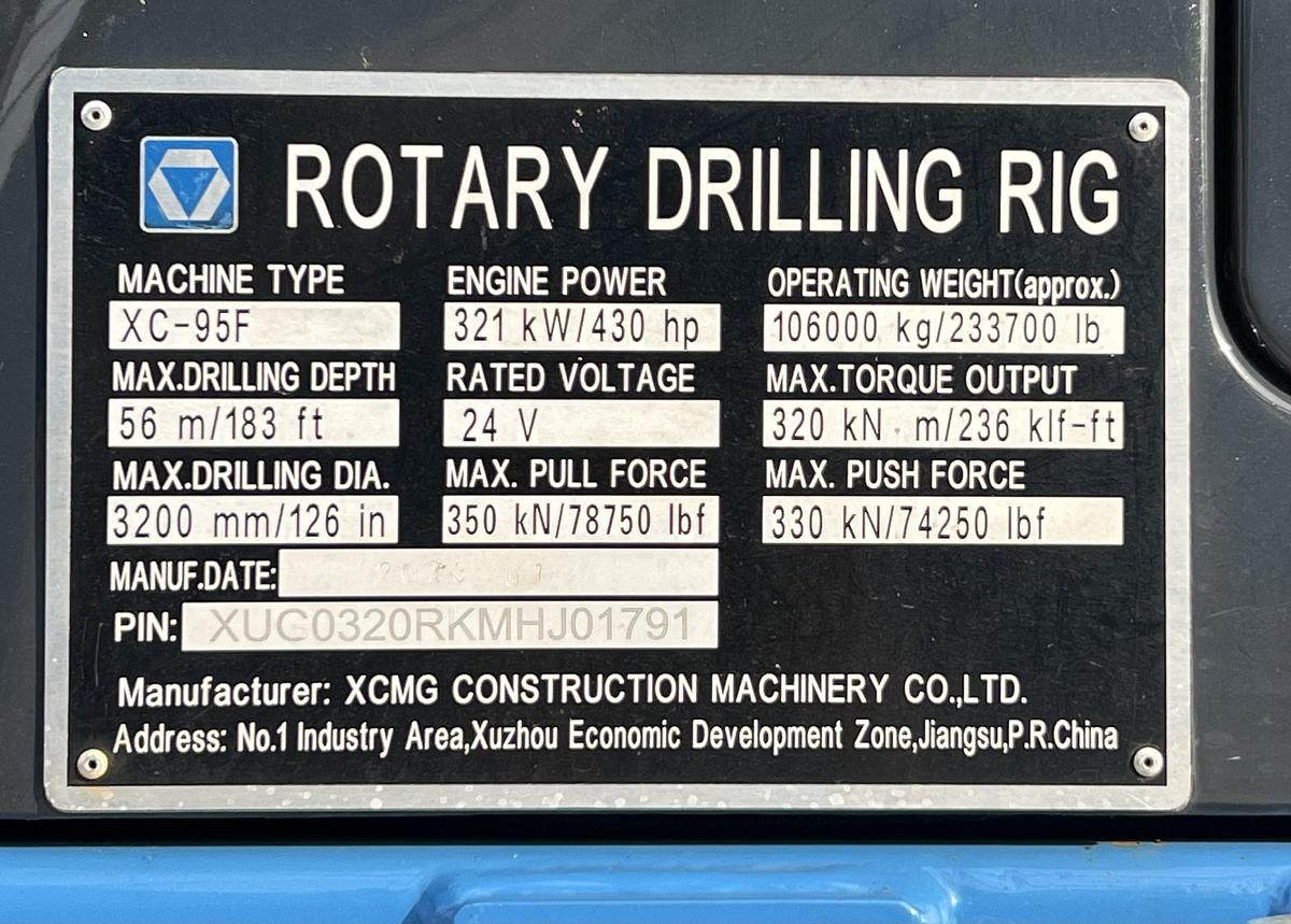 Used 2023 XCMG XC-95