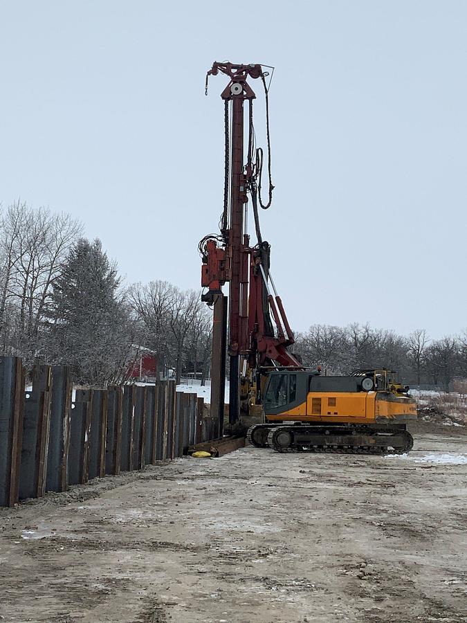 Used 2000 ABI 16/20 on Sennebogen