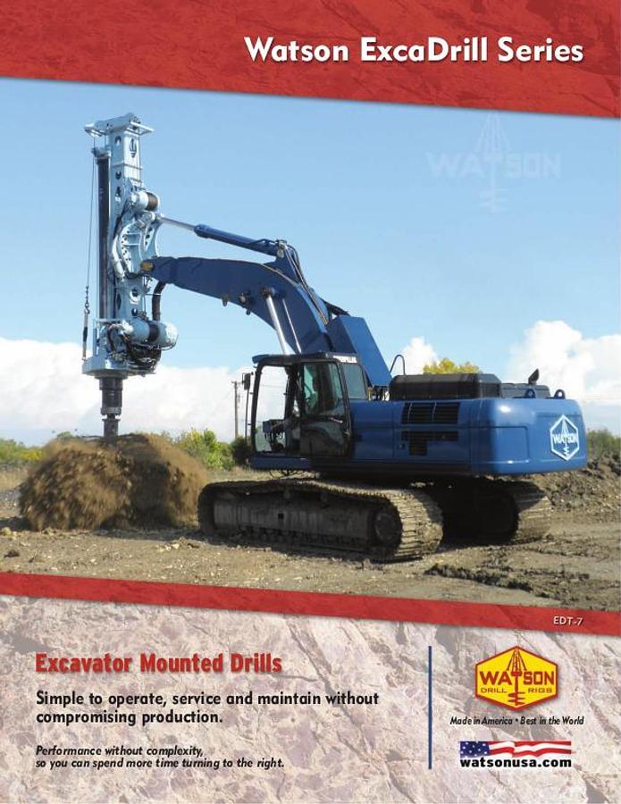 Watson ExcaDrill