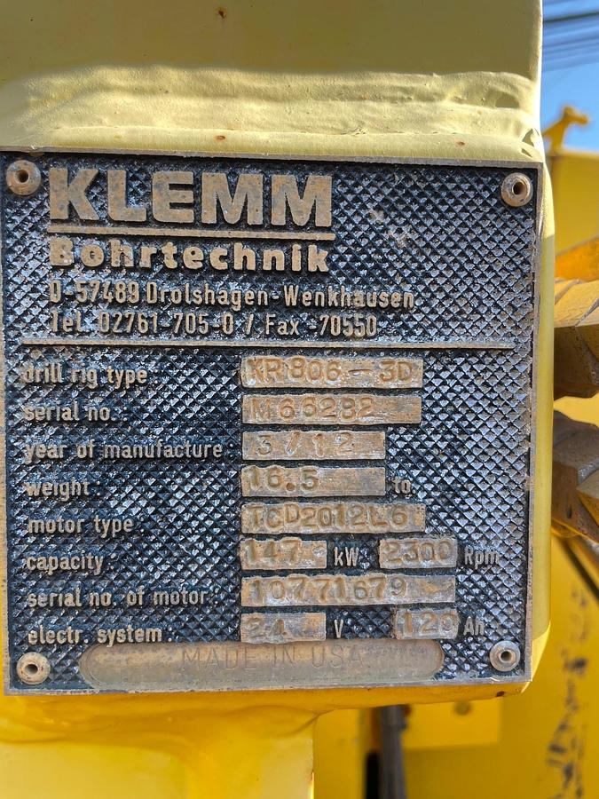 Used 2012 Klemm 806-3D