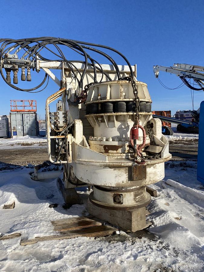 Used Soilmec CR-40 Drill Attachment on SC-100 Crane