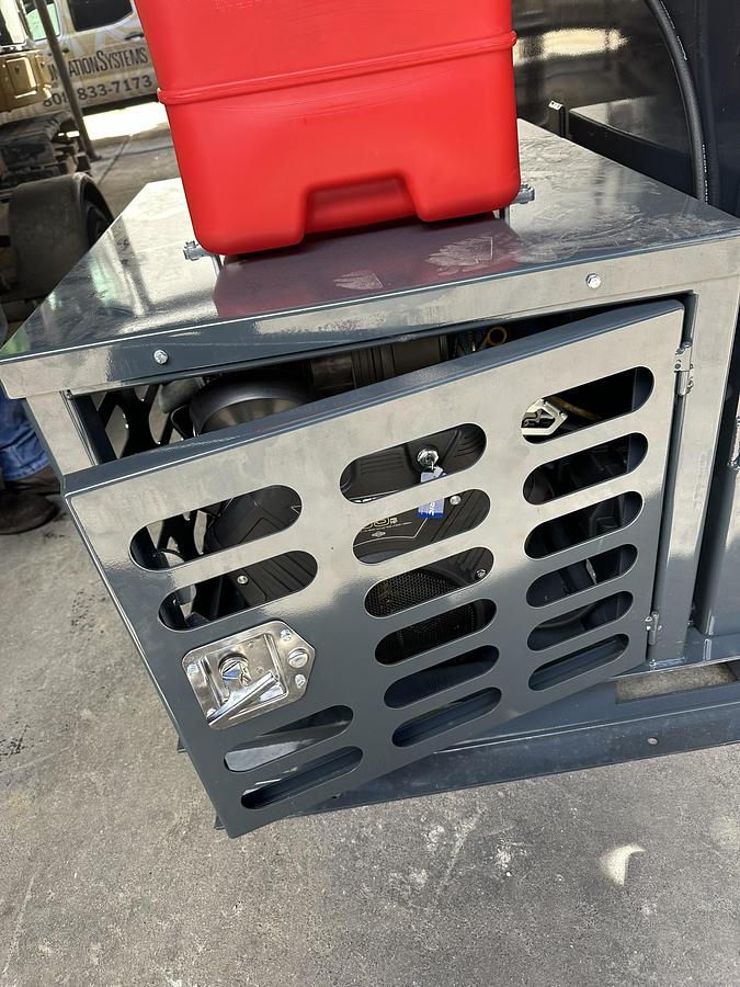 Used Intric Grouting Solutions, RM1200, Grout Pump (mixing capable) with 1.5 CY Holding Tank