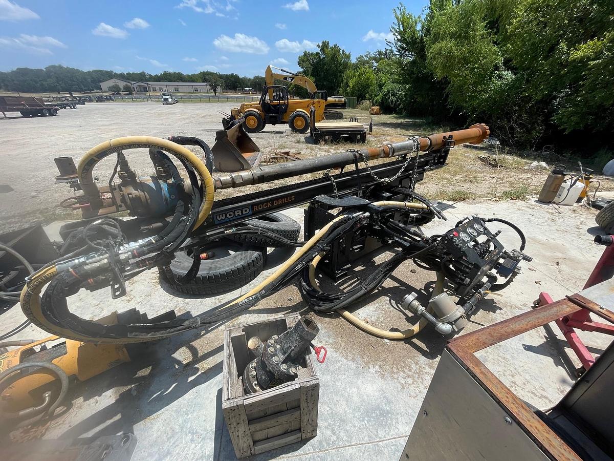 Used 2022 WORD Rock Drill w/ DTH (SOLD)