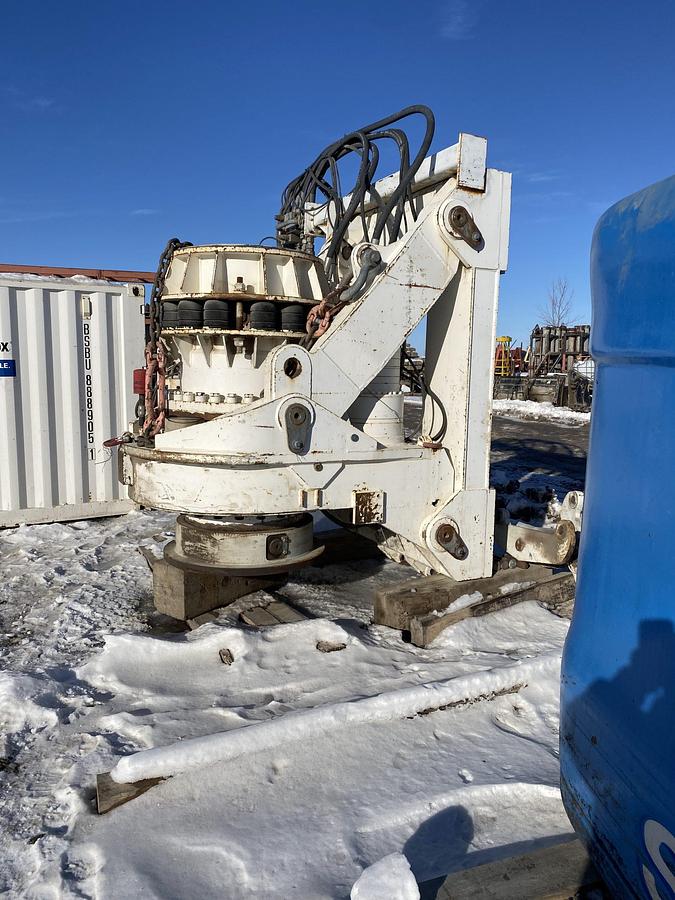 Used Soilmec CR-40 Drill Attachment on SC-100 Crane