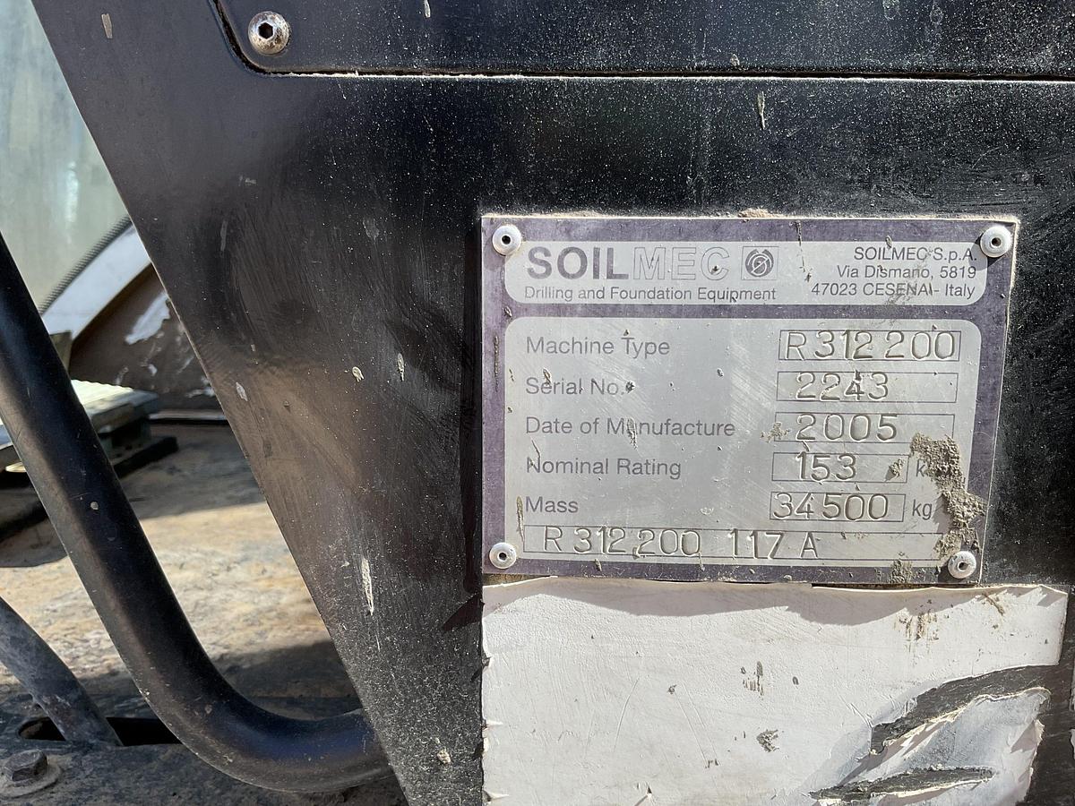 Used 2005 Soilmec R312/200 (SOLD)