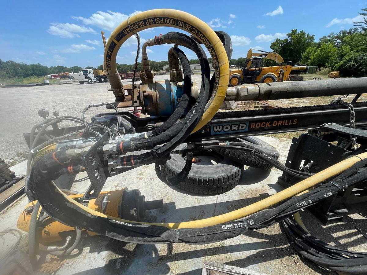 Used 2022 WORD Rock Drill w/ DTH (SOLD)