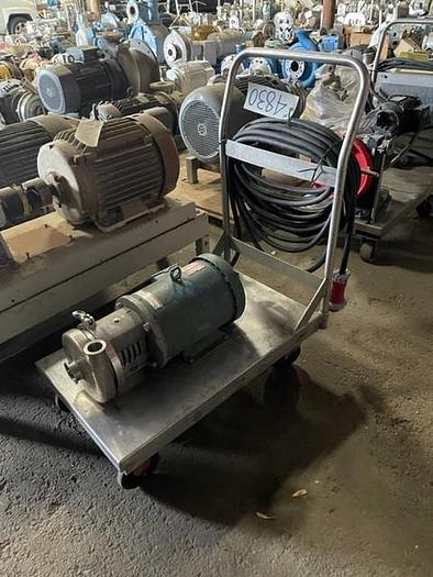 Used AMPCO Model 216MD18T-S 2" x 1.5" Centrifugal Pump