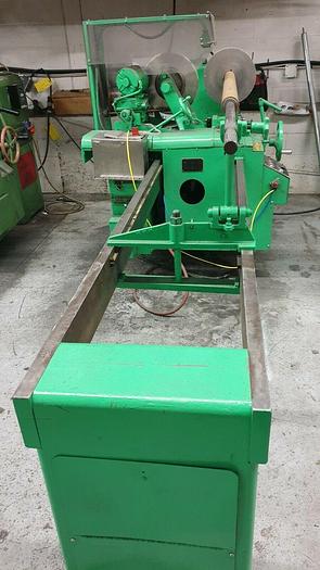 Used 85" LEVER MODEL 500 SINGLE KNIFE BOLONEY CUTTER W/ MISTER 14" DIAMETER