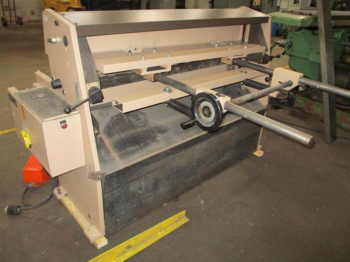 Used 10 GA. X 50", EDWARDS, 3.5 X 1250, MECHANICAL SHEAR