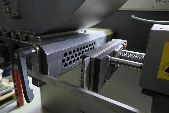 Used Hacos Depositor for chocolate or cream centres