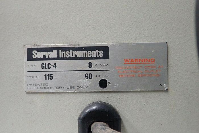 Used Dupont Sorvall Type GLC-4 General Laboratory Centrifuge with Rotor & 4 Baskets