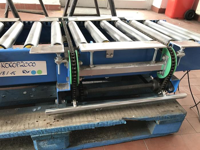 Gebraucht OVERBECK Rollenbahnumsetzer Umsetzer Förderbahnumsetzer