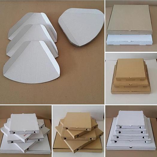 Complete line – die cut+printer+packing – for cardboard products (pizza boxes, cup holders etc)