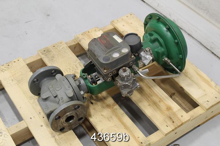 Used Fisher ET 1.5" Steam Valve #43659