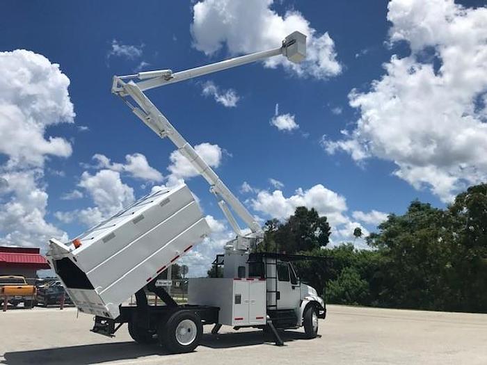 Used 2009 International 4300 Terex Hi-Ranger XT55 60ft Forestry Truck - C30479