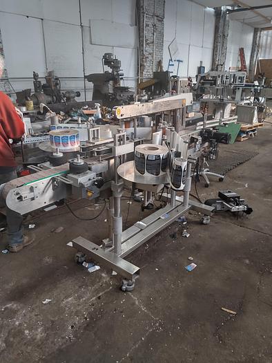 Used CVC 430 Front Back and wrap labeler