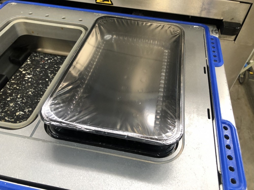 Used Multivac T250 automatic traysealer