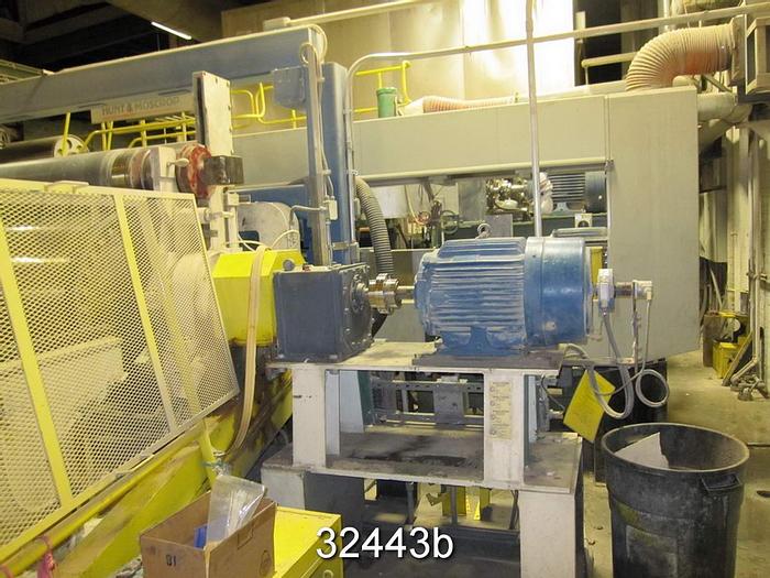 Used 121" Rice Barton Horizontal Track Reel #32443