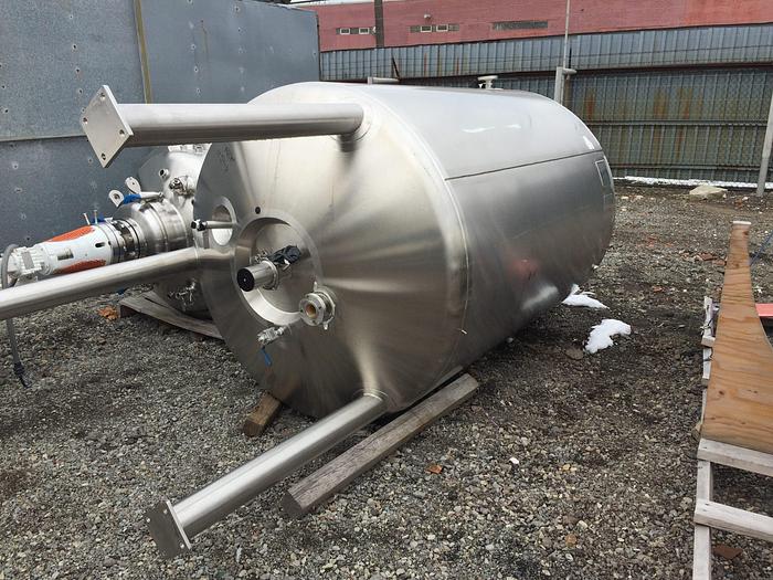 Used 3000 LITER WALKER REACTOR – T-316L S/S – 50/150 PSI (#9606)