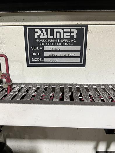 Used PALMER M-200 MIXER