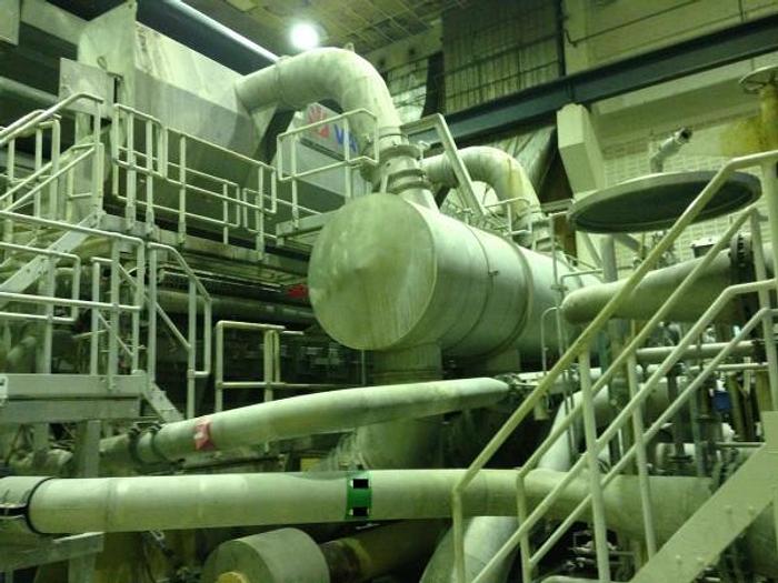 262" (6.65M) TRIM SC/NEWSPRINT PAPER MACHINE SPEEDFORMER 400 T...