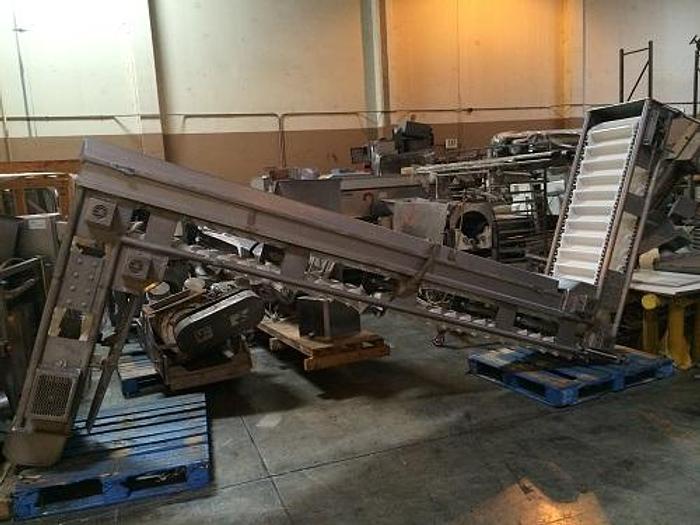 Used DEAMCO STAINLESS STEEL BUCKET ELEVATOR