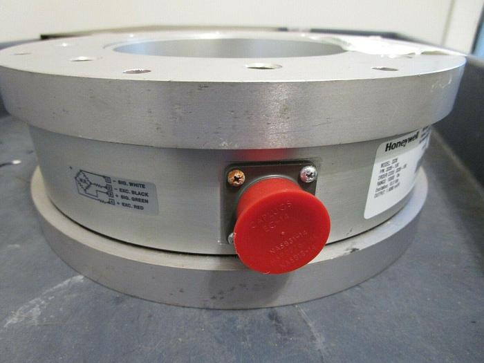 Used Honeywell Donut Load Cell 10k lb, Tension/Compression