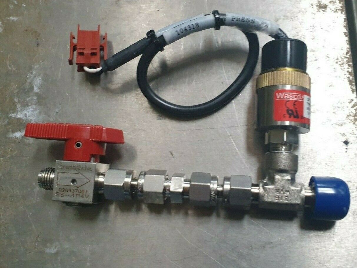 Used WASCO  SP128-51W2B-X W/ SS-4P4V + FITTINGS (rbd2.1b5)