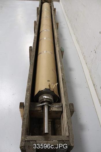 Unused Guide Roll, 140" Face, 12" Diameter #33596