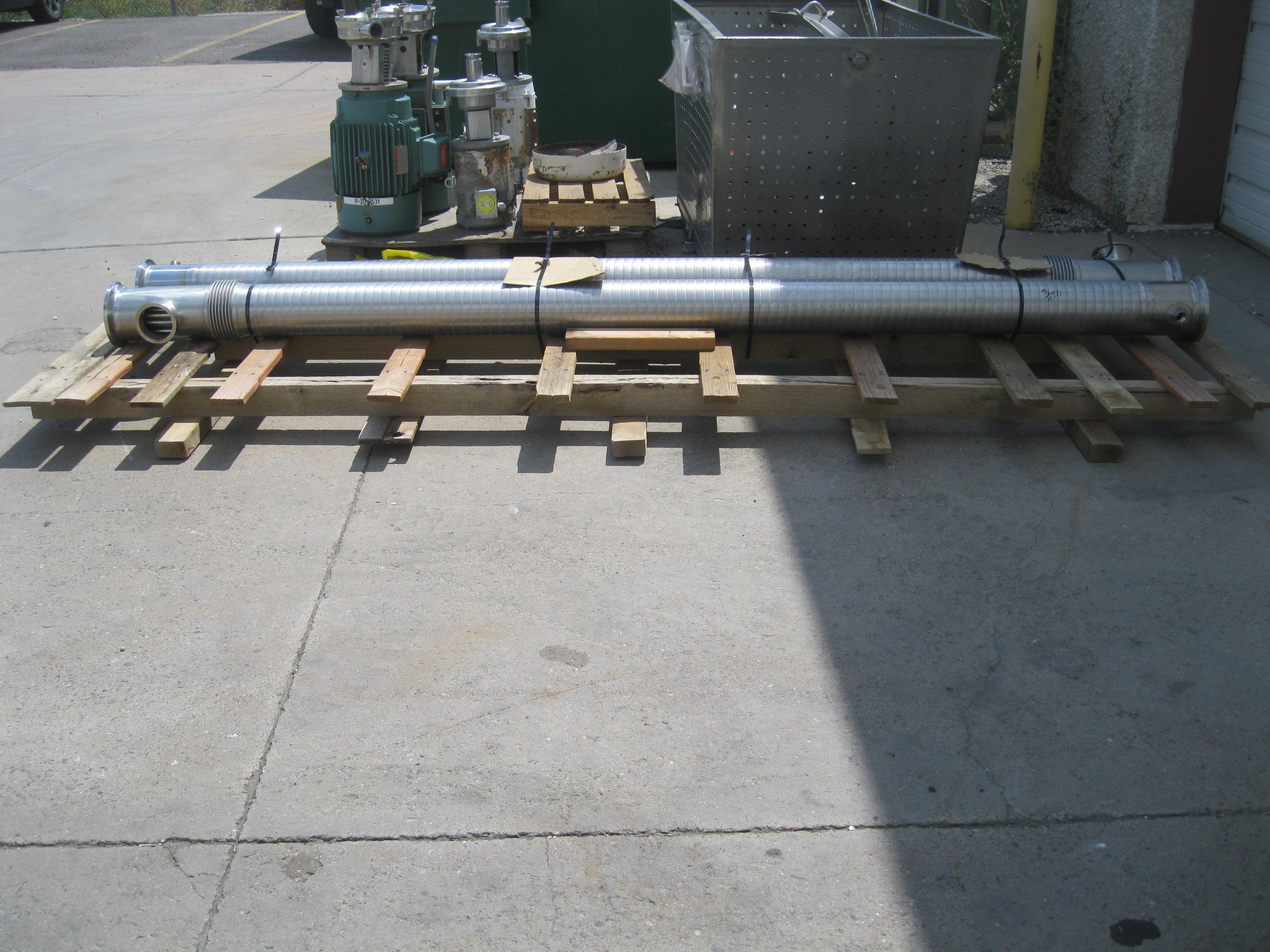 Used 44 SQ. FT. SHELL AND TUBE HEAT EXCHANGER