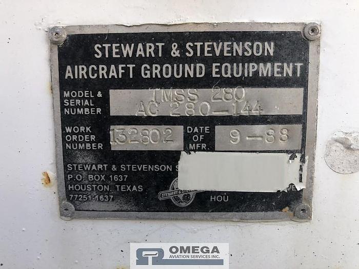 Used 1988 Stewart & Stevenson TMSS 280 Air Start Unit