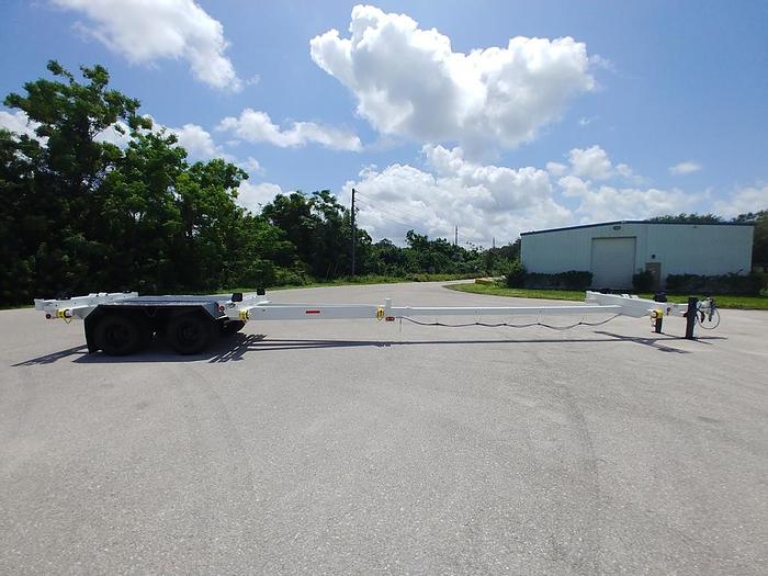 Used 2004 Butler BP-2080-A Extendable Pole Trailer