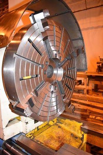 Used 2008 Tru-Turn Engine Lathe, 55" X 240", 36" Swing Over Cross Slide, 30HP, 315 RPM, Threading, Steady Rest