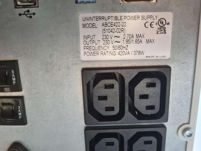 Used Powervar ABCE422-22 UPS Uninteruptable power sypply