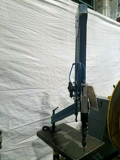 Used S & L Maskin Pneumatic Drill / Screw with Articulating Arm Reduces Fatigue