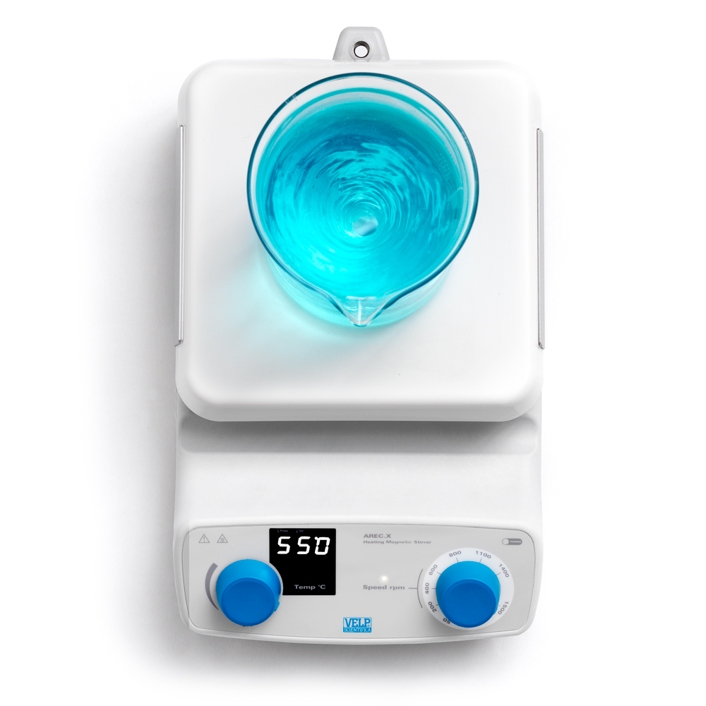 New VELP AREC.X Stirring Hot Plate with Probe