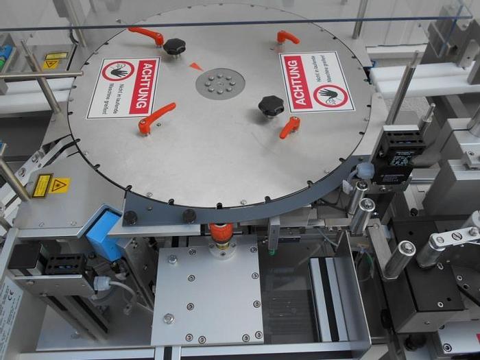 Used M 14430 D - Labeller BBK Rapid SM for Syringes