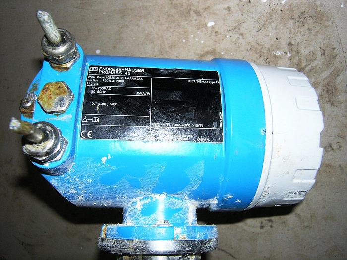 Used CORIOLIS MASS MEASURING FLOW SYSTEM PROMASS E