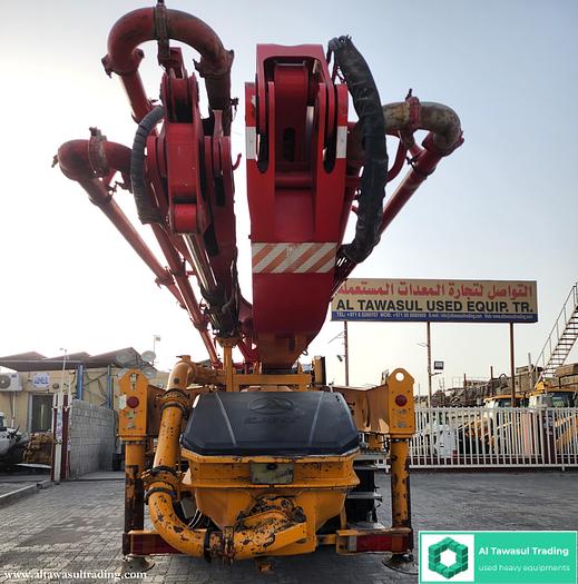 Used SANY 40 Meter Concrete Pump With Mercedes Actros 3411