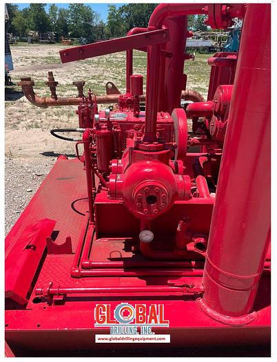 Used Item 0598 : Sullair 1350CFM / 350PSI Air Compressor & Ariel JGA-2 2-Stage Booster Combination