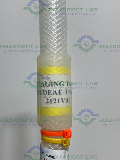 Used Saint Gobain 23035763 Pure Fit 96" Hose w/ 3/4" to 1 1/2" Sanitary Fitting 90PSI 23035763 Pure Fit 96" Hose w/ 3/4" to 1 1/2" Sanitary Fitting 90PSI