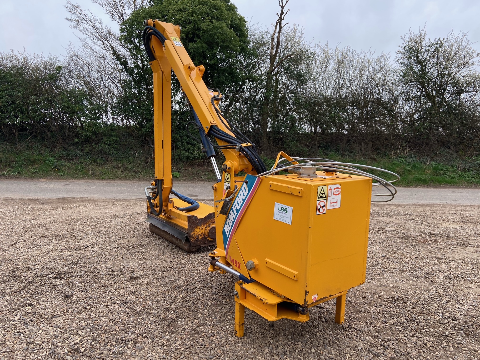 Used Bomford B49X Hedge Cutter