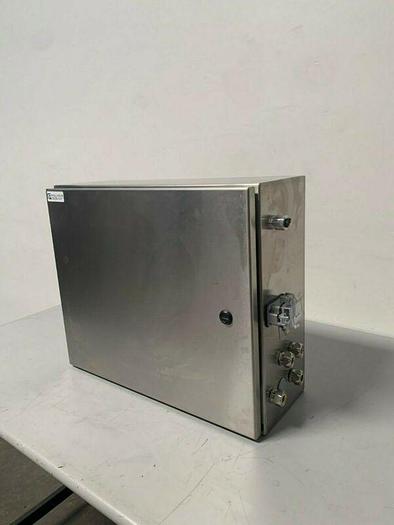 Used Allen Bradley EtherNet/IP Com Adapter w/ Phoenix Contact Quint Power & Enclosure