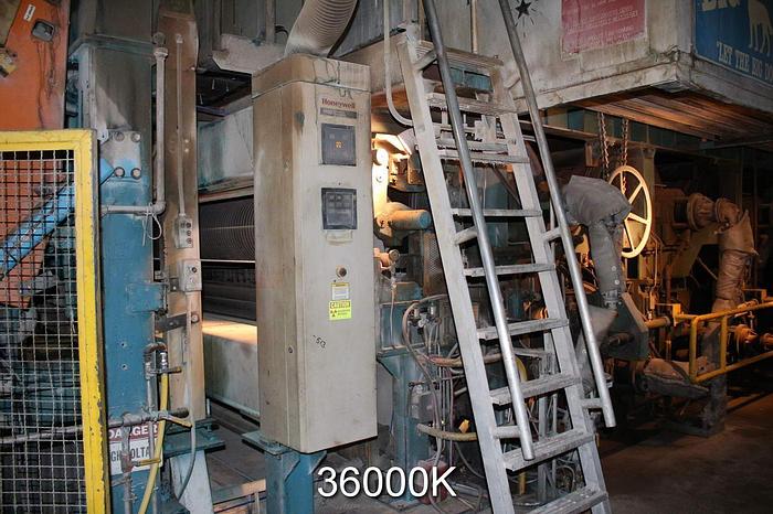 Used Voith SW 12500/26-MJ-VR-ZWK Paper Machine,  314" Trim, 300 TPD #36000